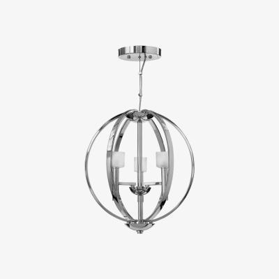 Olivia's Quintessentiale Mondo Polished Chrome 3 Light Pendant