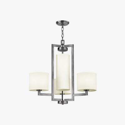 Olivia's Elstead Hampton 4 Light Chandelier Antique Nickel