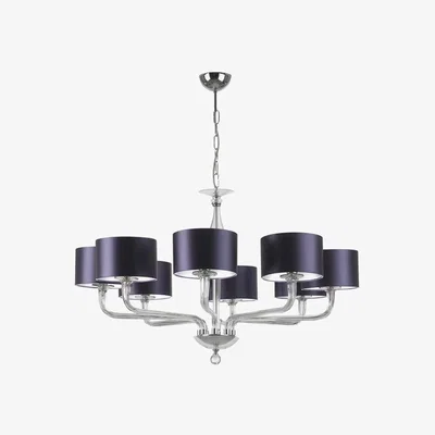 Olivia's Heathfield & Co Czarina 8 Arm Clear Chandelier