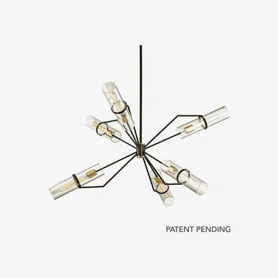Olivia's Hudson Valley Lighting Raef 6lt Chandelier (F6318-CE)