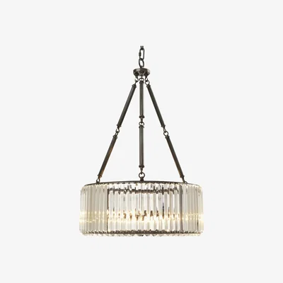 Olivia's Eichholtz infinity Chandelier in Bronze Highlight Finish