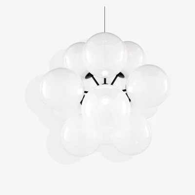 Olivia's Tom Dixon Globe Burst Opalescent Burst Chandelier