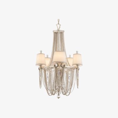 Olivia's Hudson Valley Lighting Flirt Hand-Worked Iron 5lt Chandelier