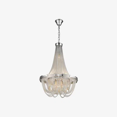Pagazzi Viola 5 Light Silver Chandelier