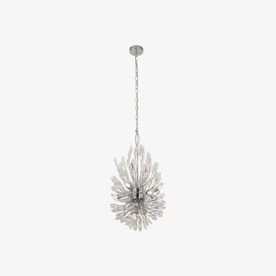 Pagazzi Peacock 14 Light Crystal Chandelier