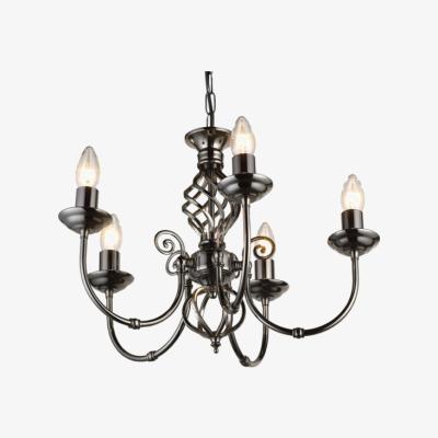 The Range Pewter Classic Five Arm Pendant - Pewter