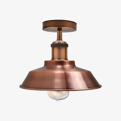 The Range Copper Chandelier Set with Bulb Retro Type - Copper