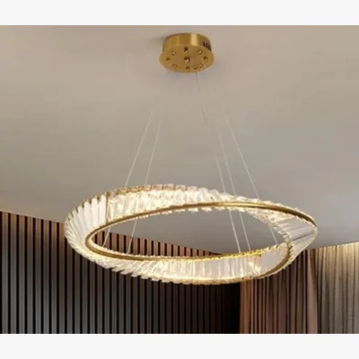 The Range Pendant LED Light Chandelier Gold - Gold