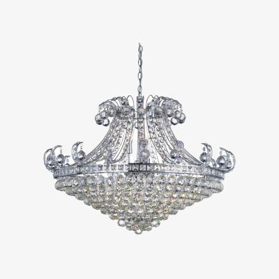 The Range Bloomsbury 8 Light Chandelier Chrome Finish, E14 - Chrome