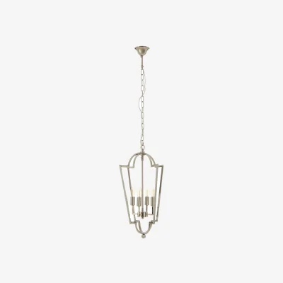 The Range Venice Nickel Plated Tapered Chandelier