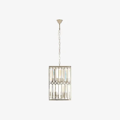 The Range Marentina Cylindrical Chandelier - Silver