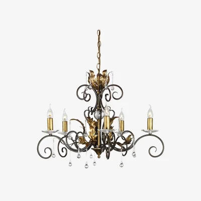 The Range Elstead Lighting Amarilli Chandelier  Bronze - Bronze