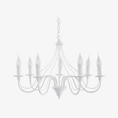 The Range Chandelier MINERWA 7 black - white