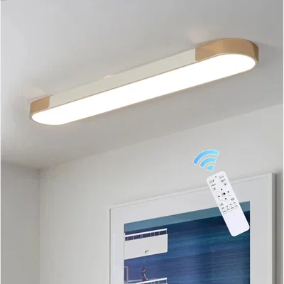 The Range Chandelier Black Dimmable Flush Mount - Gold