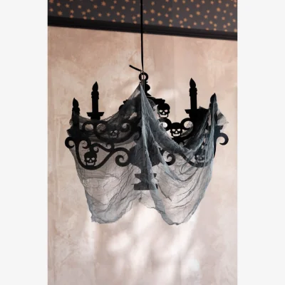 Rockett St George Haunted House Paper Chandelier Decoration