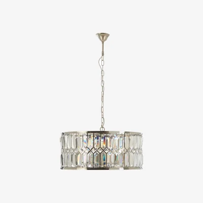 The Range Marentina Round Chandelier - Silver