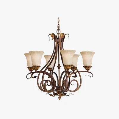 The Range Sonoma Chandelier Cream - Cream