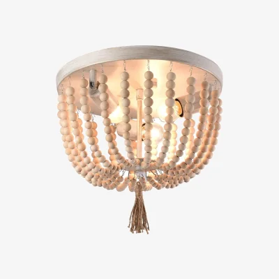 The Range Ceiling Light White Chandelier Boho - White