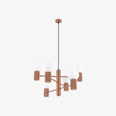 The Range Chandelier HALO 6 mocha - mocha