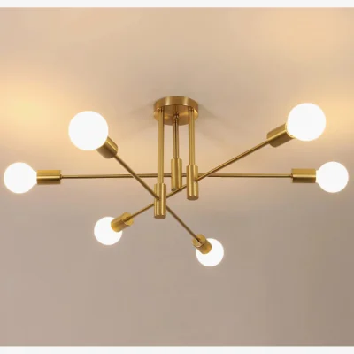 The Range Gold Chandelier - Gold