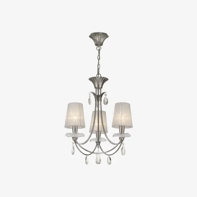 The Range Sophie Chandelier Silver