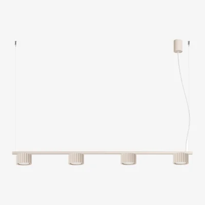 The Range Chandelier AURA 4 beige Gx53 - beige