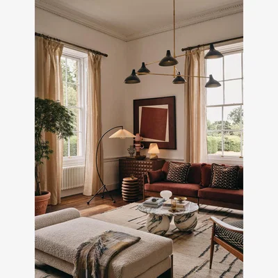 Soho Home Oliver Mid Century Chandelier