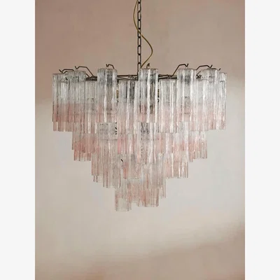 Soho Home Chiara Chandelier, Peach
