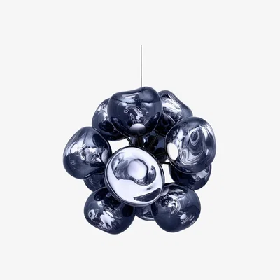 Tom Dixon Tom Dixon - Melt Burst Chandelier Smoke LED