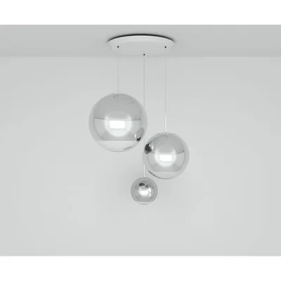 Tom Dixon Tom Dixon - Mirror Ball LED Range Round Pendant System