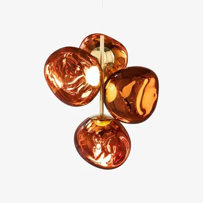 Tom Dixon Tom Dixon - Melt Chandelier Mini Copper LED