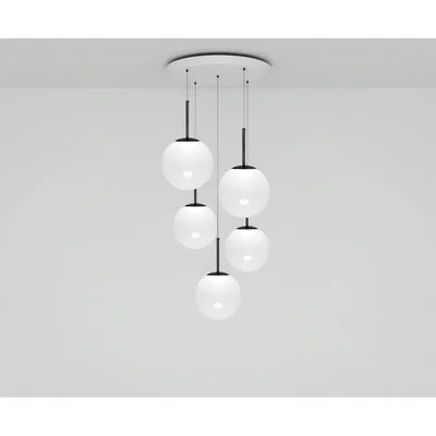 Tom Dixon Tom Dixon - Opal Mini Round Pendant System