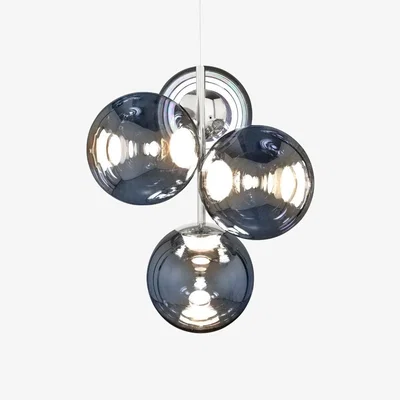 Tom Dixon Tom Dixon - Globe Chandelier Mini Silver LED
