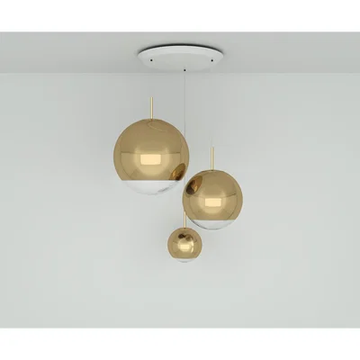 Tom Dixon Tom Dixon - Mirror Ball LED Range Round Pendant System