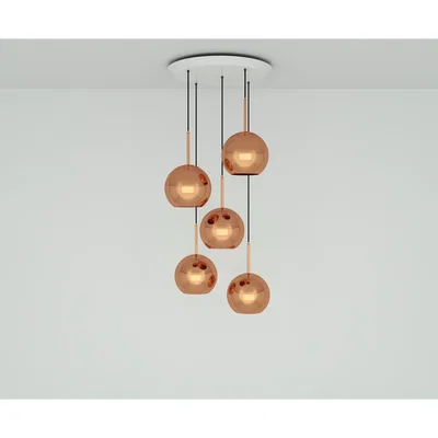 Tom Dixon Tom Dixon - Copper LED 25cm Round Pendant System