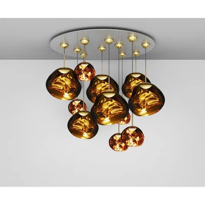 Tom Dixon Tom Dixon - Melt LED Gold Mega Pendant System