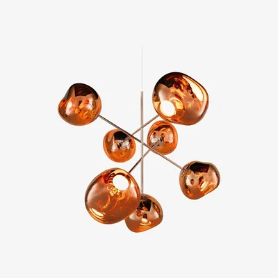 Tom Dixon Tom Dixon - Melt LED Chandelier Copper Large