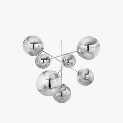 Tom Dixon Tom Dixon - Globe Chandelier Large Silver LED CB