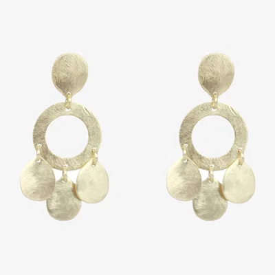 Wolf & Badger Women's Gold Eliza Petite Chandelier Earrings | Marcia Moran