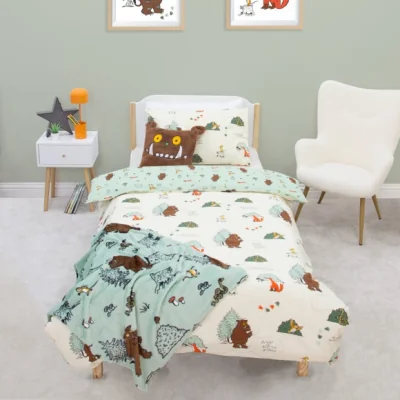 Dunelm The Gruffalo Woodland Reversible Duvet Cover & Pillowcase Set