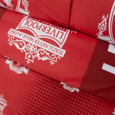 Dunelm Liverpool Crunch Quilt Cover and Pillowcase Set
