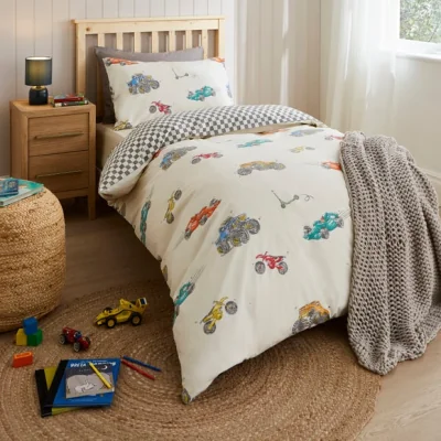 Dunelm Road Rumble Duvet Cover and Pillowcase Set