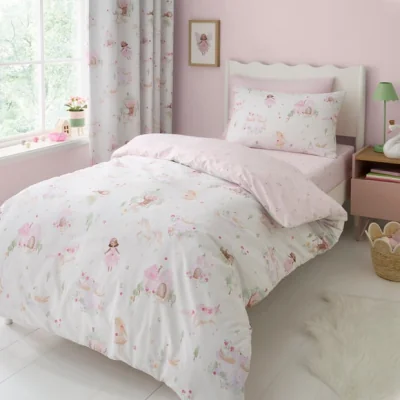 Dunelm Enchanted Fairies Quilt Cover & Pillowcase Set