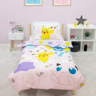 Dunelm Pokemon Spirit Reversible Duvet Cover & Pillowcase Set