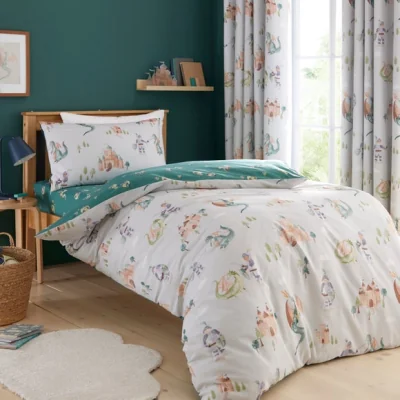 Dunelm Knight Time Tales Quilt Cover & Pillowcase Set