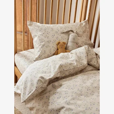 John Lewis Piglet in Bed Kids' Floral Cotton Duvet Cover & Pillowcase Set