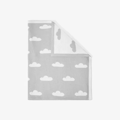 John Lewis Katie Loxton Cloud Print Baby Blanket