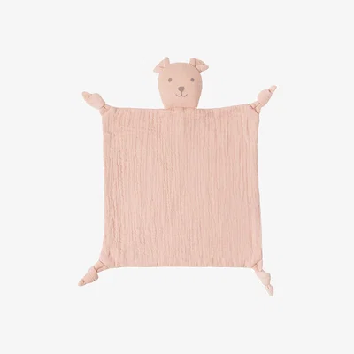 John Lewis Lindex Baby Organic Cotton Snuggle Blanket, Beige