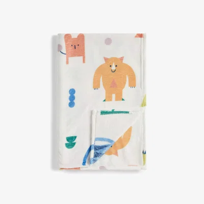 John Lewis John Lewis ANYDAY Robot Monster Fleece Blanket, 120 x 120cm