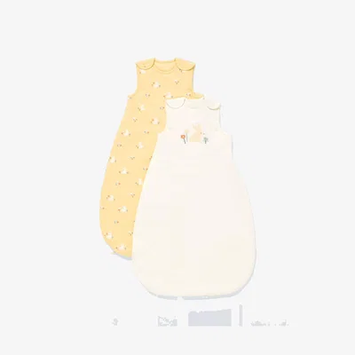 John Lewis John Lewis Baby Scandi Bunny Sleeping Bag, 1.5-2.5 Tog, Pack of 2, Multi